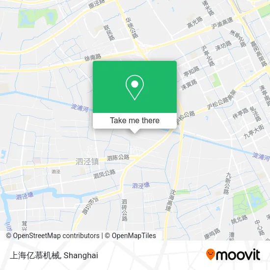 上海亿慕机械 map