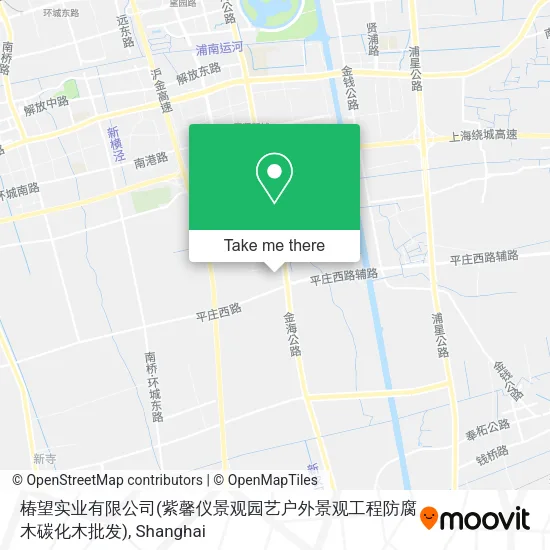 椿望实业有限公司(紫馨仪景观园艺户外景观工程防腐木碳化木批发) map