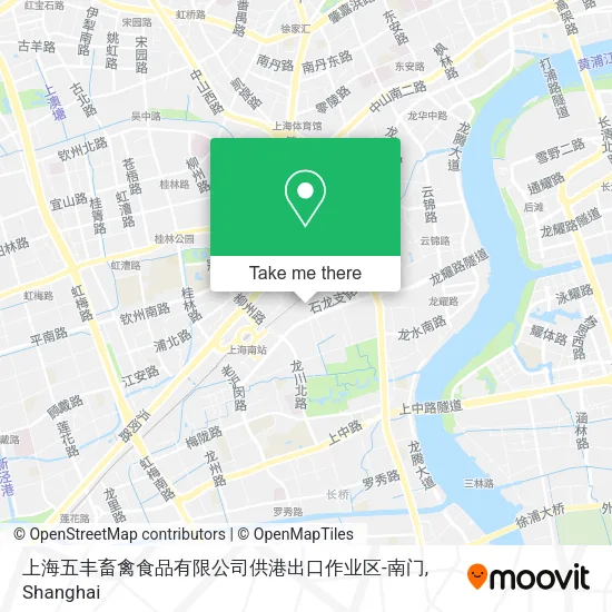 上海五丰畜禽食品有限公司供港出口作业区-南门 map