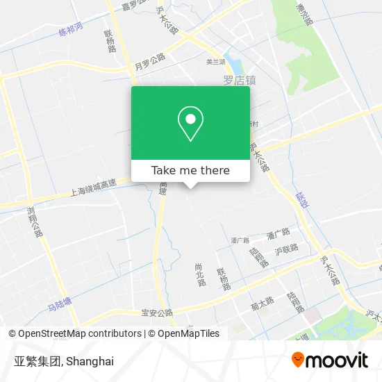 亚繁集团 map