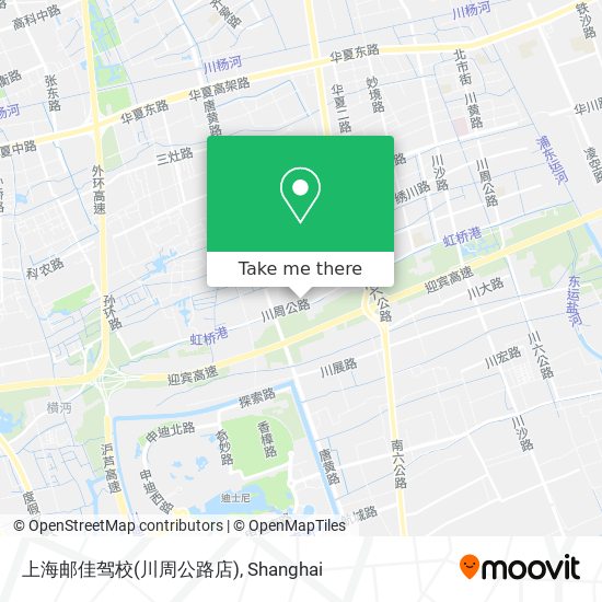 上海邮佳驾校(川周公路店) map