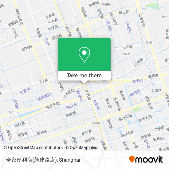 全家便利店(新建路店) map