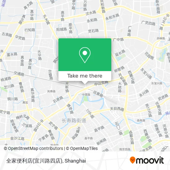 全家便利店(宜川路四店) map