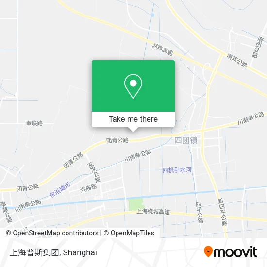 上海普斯集团 map