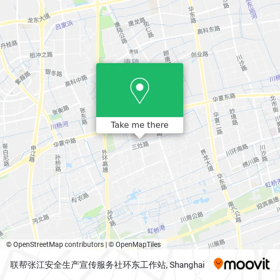 联帮张江安全生产宣传服务社环东工作站 map