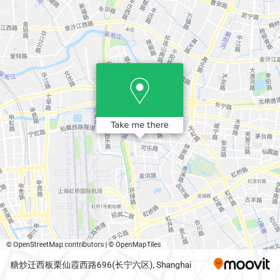 糖炒迁西板栗仙霞西路696(长宁六区) map