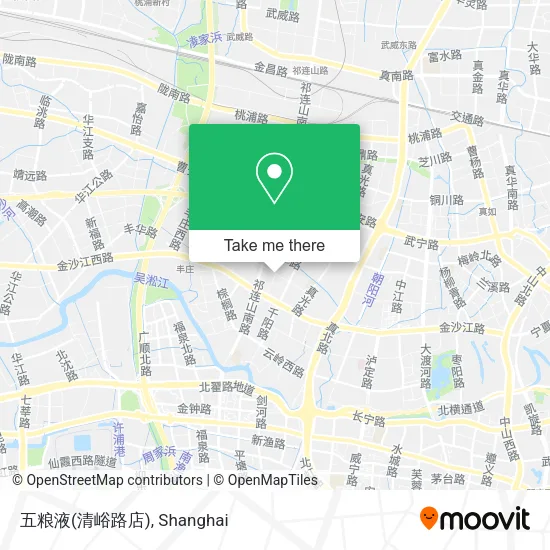 五粮液(清峪路店) map