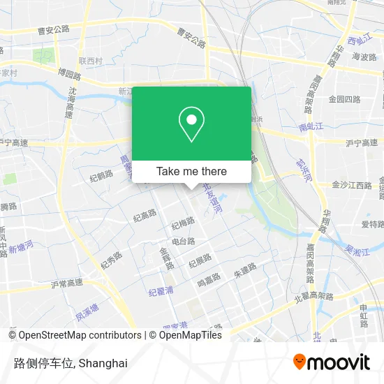 路侧停车位 map