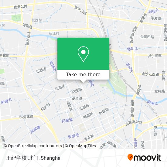 王纪学校-北门 map