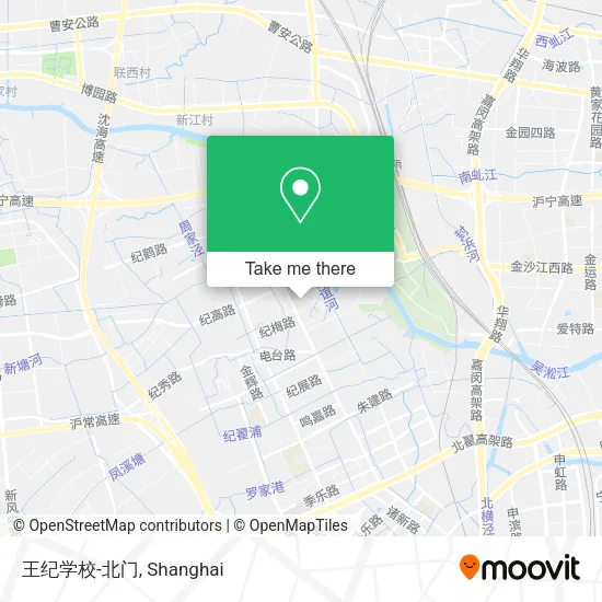 王纪学校-北门 map