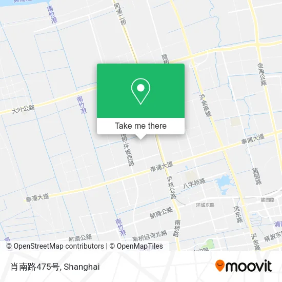 肖南路475号 map