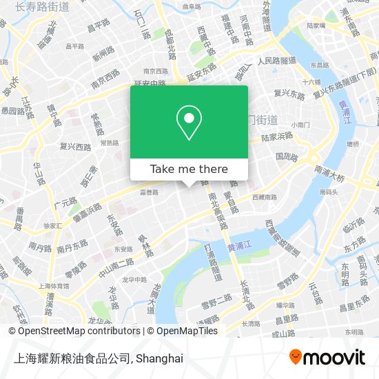 上海耀新粮油食品公司 map