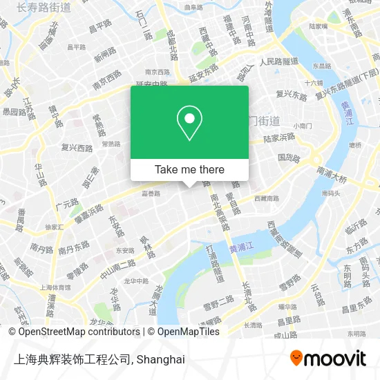 上海典辉装饰工程公司 map