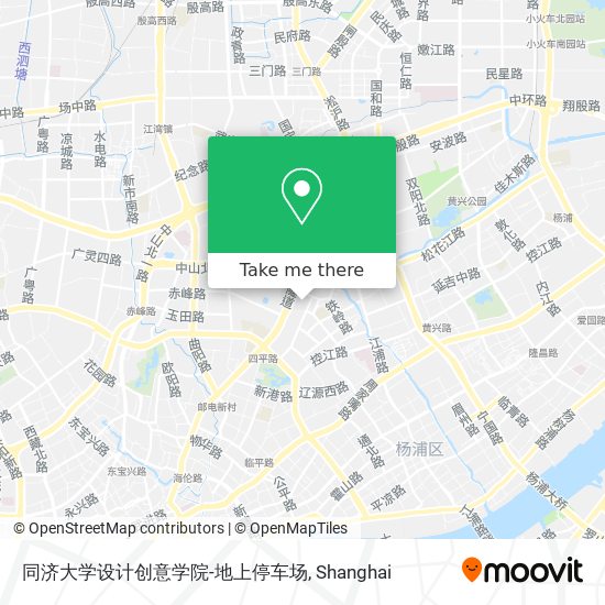 同济大学设计创意学院-地上停车场 map