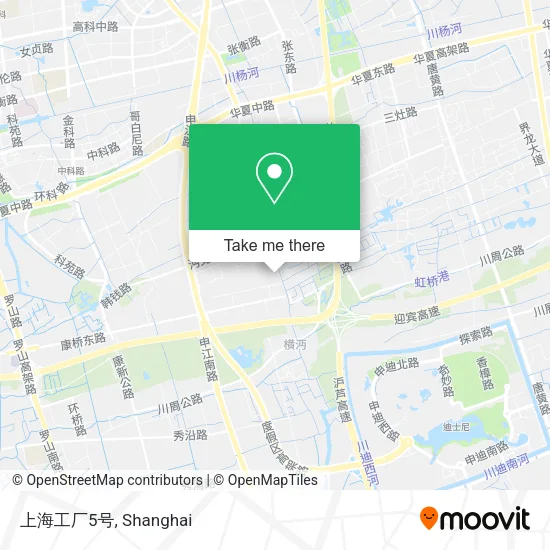 上海工厂5号 map