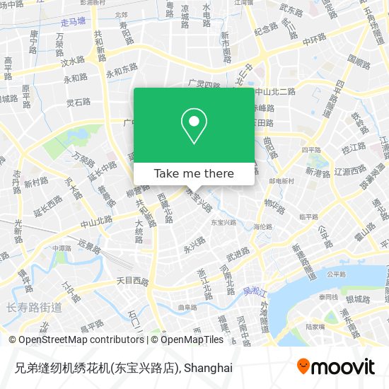兄弟缝纫机绣花机(东宝兴路店) map