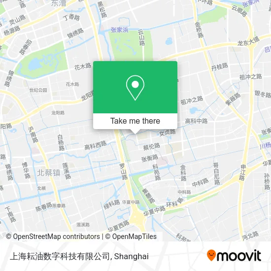 上海耘油数字科技有限公司 map