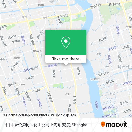 中国神华煤制油化工公司上海研究院 map