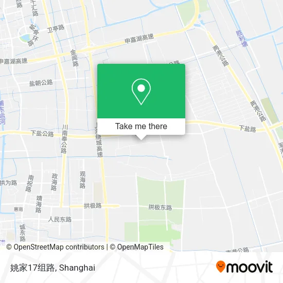 姚家17组路 map