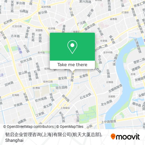 韧启企业管理咨询(上海)有限公司(航天大厦总部) map