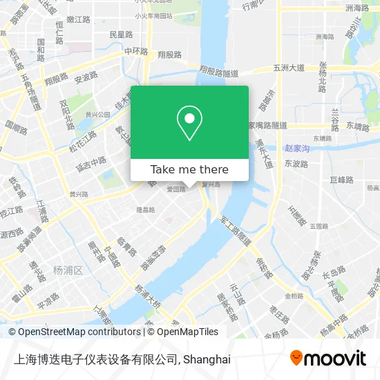 上海博迭电子仪表设备有限公司 map