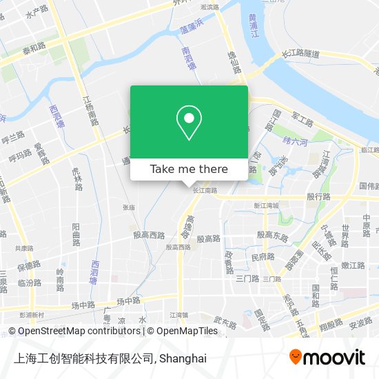 上海工创智能科技有限公司 map