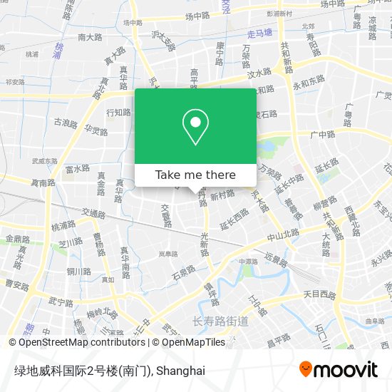 绿地威科国际2号楼(南门) map