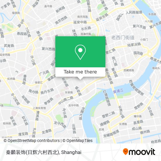 秦麟装饰(日辉六村西北) map