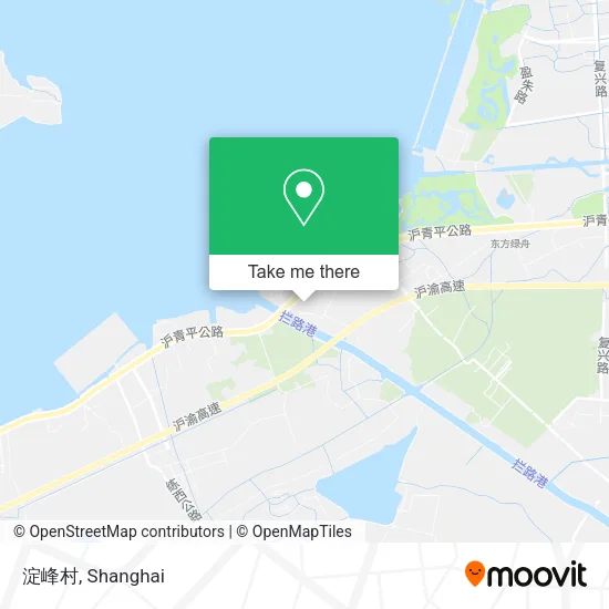 淀峰村 map