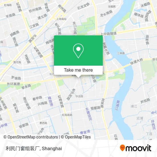 利民门窗组装厂 map