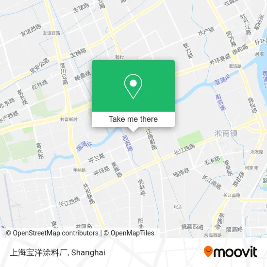 上海宝洋涂料厂 map