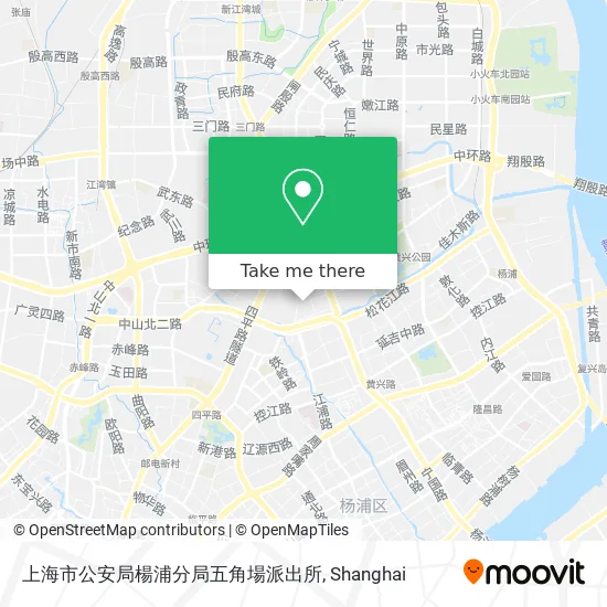 上海市公安局楊浦分局五角場派出所 map