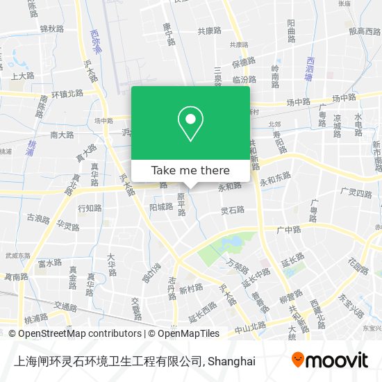 上海闸环灵石环境卫生工程有限公司 map