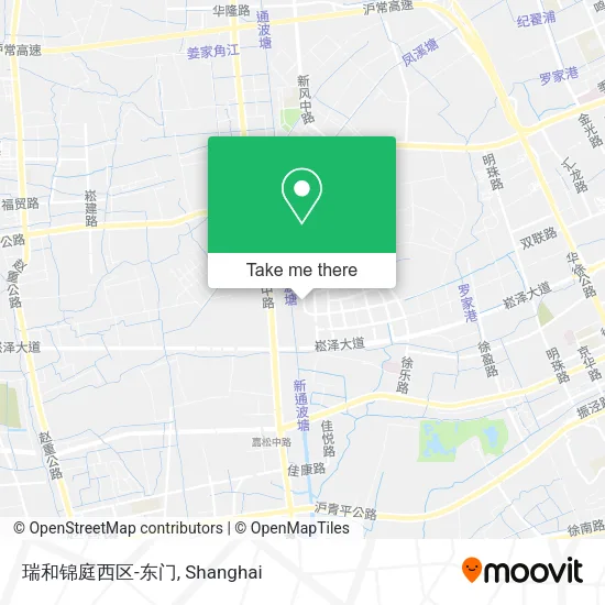 瑞和锦庭西区-东门 map