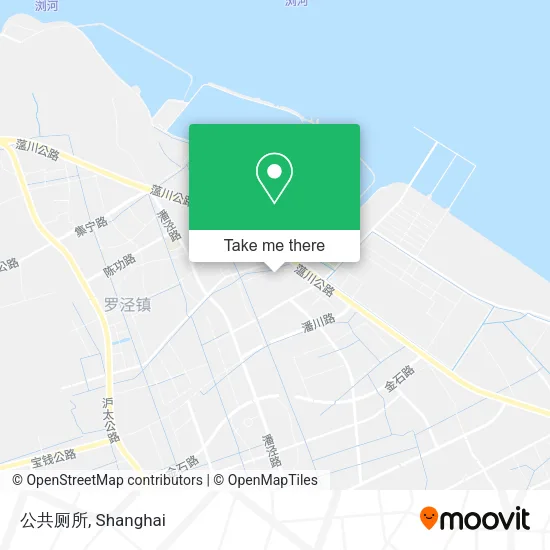 公共厕所 map