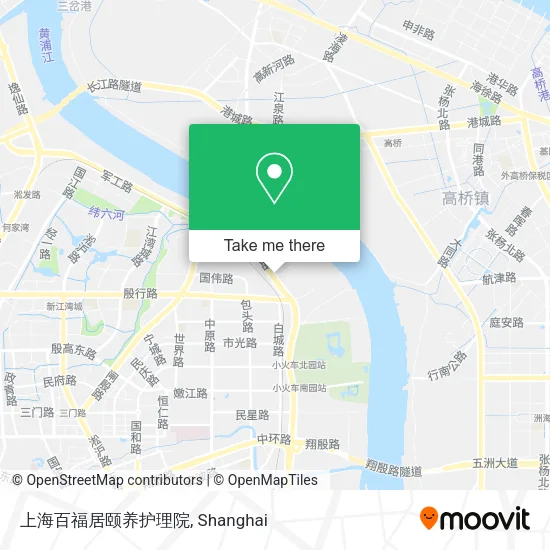 上海百福居颐养护理院 map