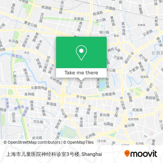 上海市儿童医院神经科诊室3号楼 map