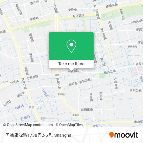 周浦康沈路1738弄2-5号 map