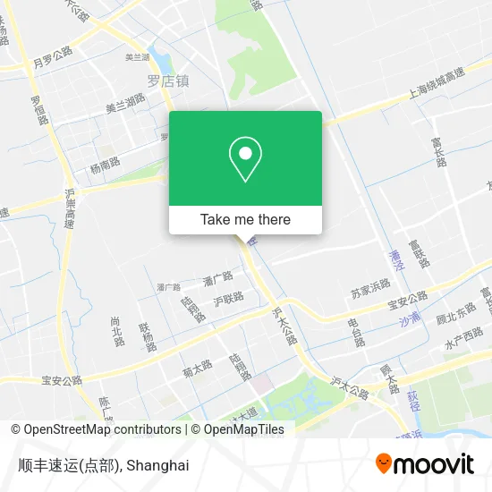 顺丰速运(点部) map