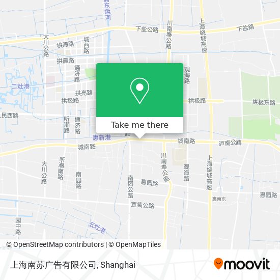 上海南苏广告有限公司 map