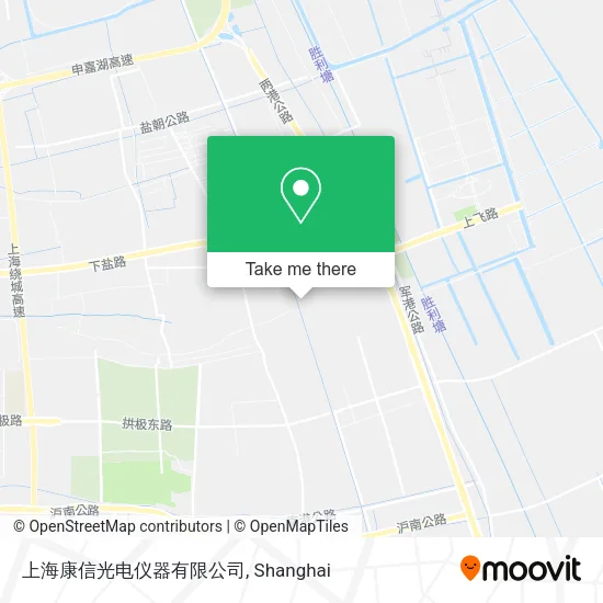 上海康信光电仪器有限公司 map