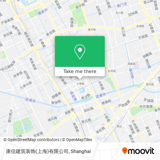 康信建筑装饰(上海)有限公司 map