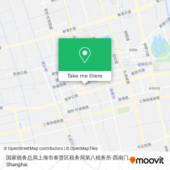 国家税务总局上海市奉贤区税务局第八税务所-西南门 map