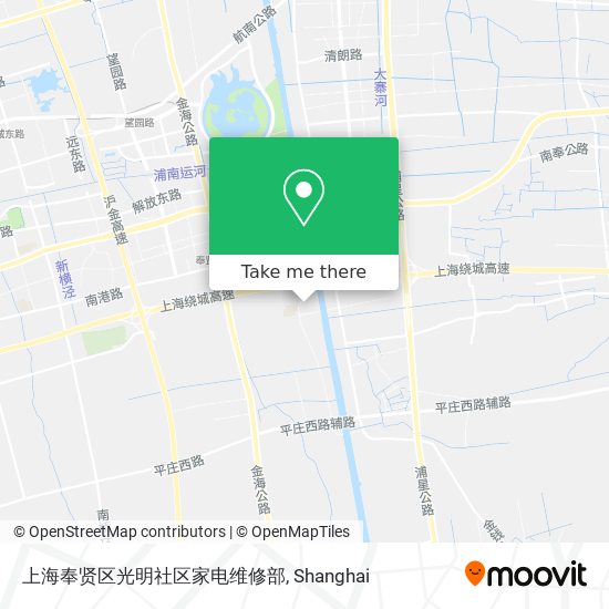 上海奉贤区光明社区家电维修部 map