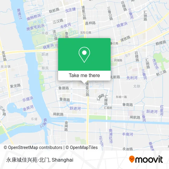 永康城佳兴苑-北门 map