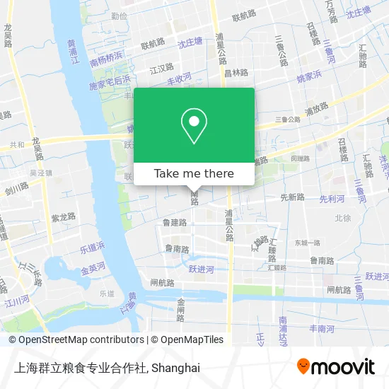 上海群立粮食专业合作社 map