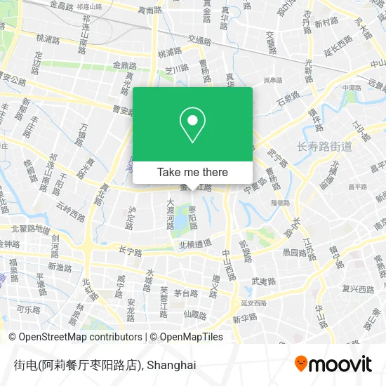 街电(阿莉餐厅枣阳路店) map