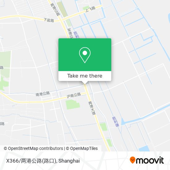 X366/两港公路(路口) map