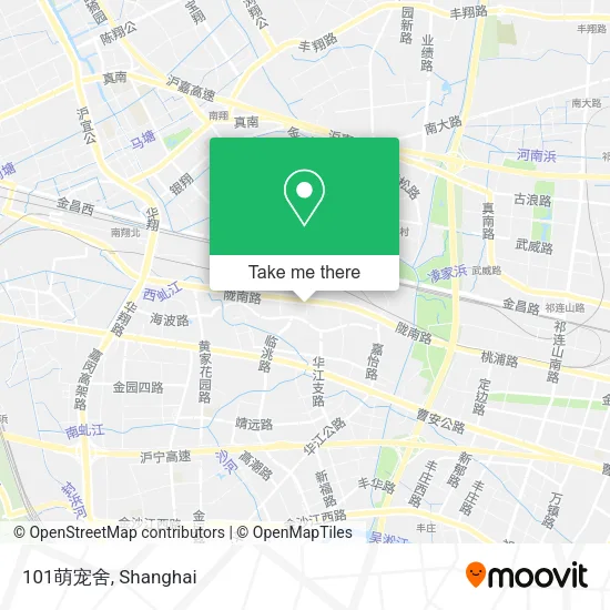 101萌宠舍 map