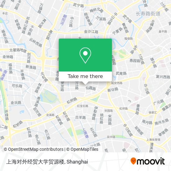 上海对外经贸大学贸源楼 map